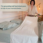 Grounding Nova Wellness Bedsheet (Cord & Plug Included)